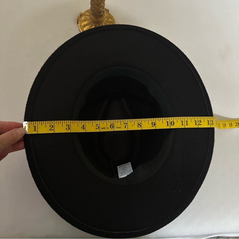 Black Fedora Hat - image 6
